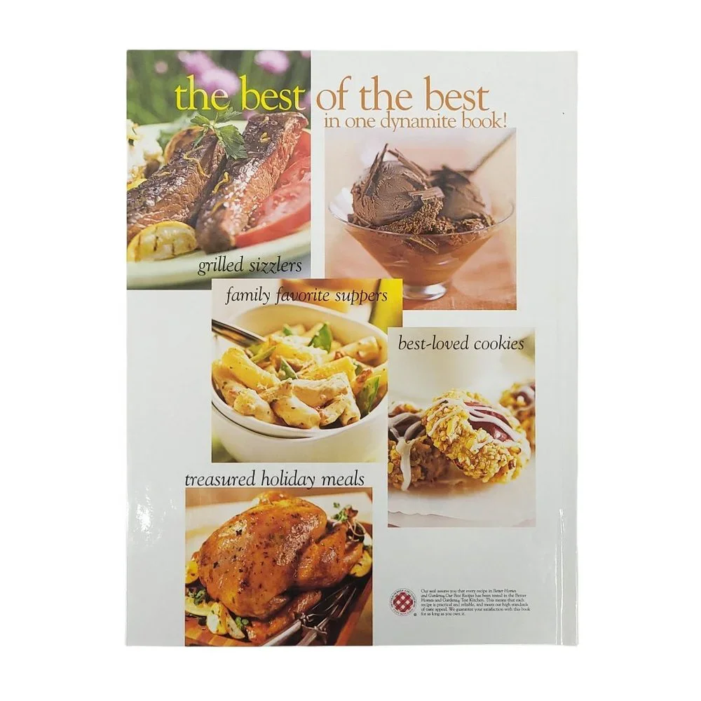 Better Homes And Gardens Our Best Recipes 2003 Hardcover Cookbook